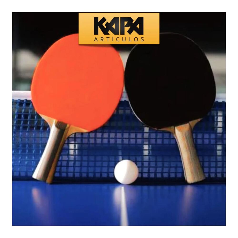Juguete Pack 2 Paletas De Ping Pong Con 3 Pelotas Infantil image number 2.0