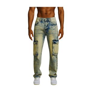 Pantalon Cargo Acid Wash Hombre Spain