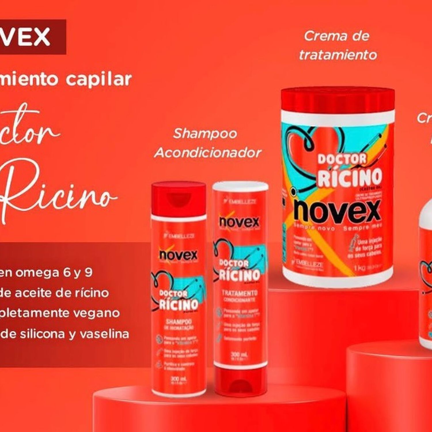 Crema De Tratamiento Doctor Ricino 400gr image number 2.0