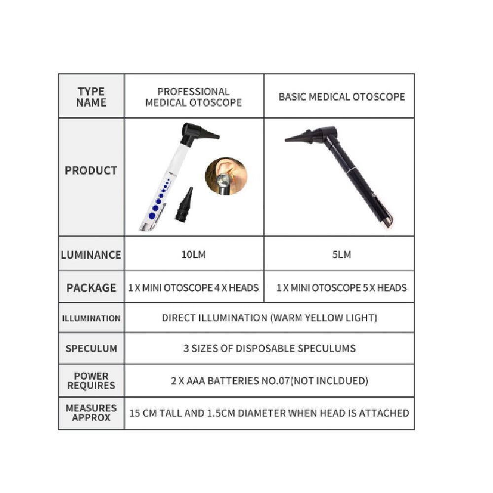Otoscopio Para Diagn&oacute;stico Medico Para O&iacute;dos image number 4.0