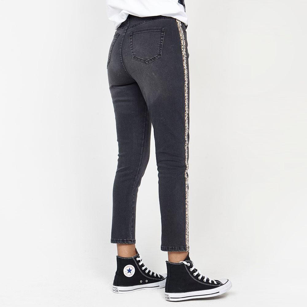 Jeans Mujer Tiro Alto Super Skinny Rolly go image number 2.0