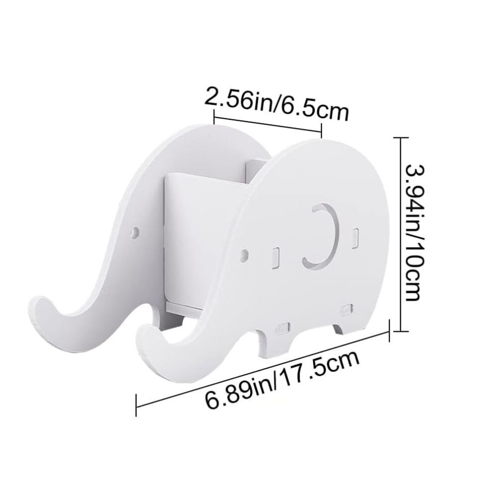 Porta Celular Y Lapicero Elefante Blanco image number 2.0
