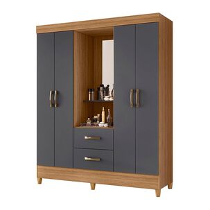 Clóset Vekka Home Clóset Capelina / 4 Puertas / 2 Cajones
