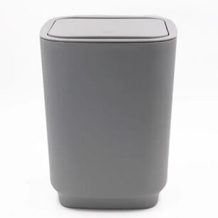Cesto De Basura Papelera Gris 26.3x20cm