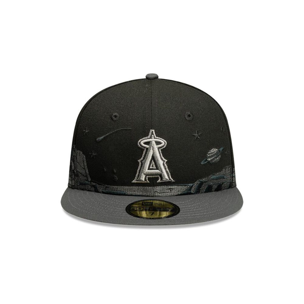 Gorra 59fifty Mlb Anaheim Angels Pack Planetary Black image number 2.0