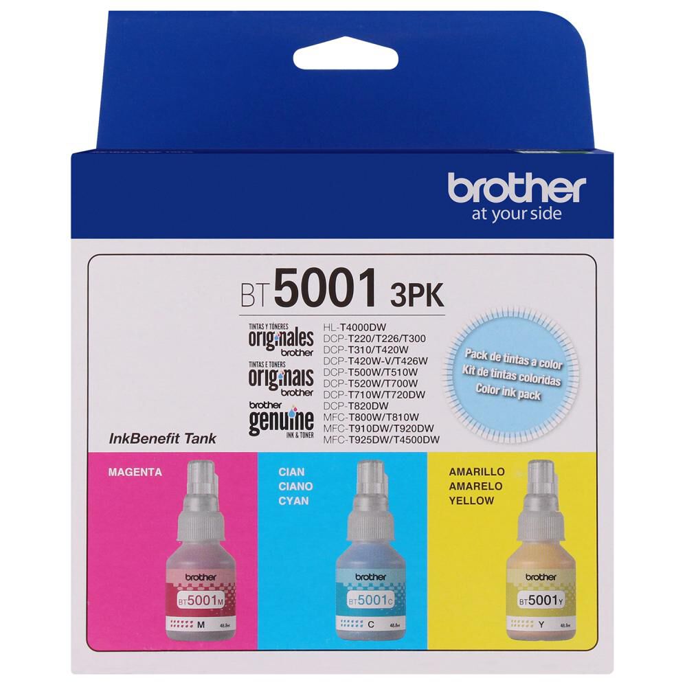 Tinta  Brother BT5001CMY image number 6.0
