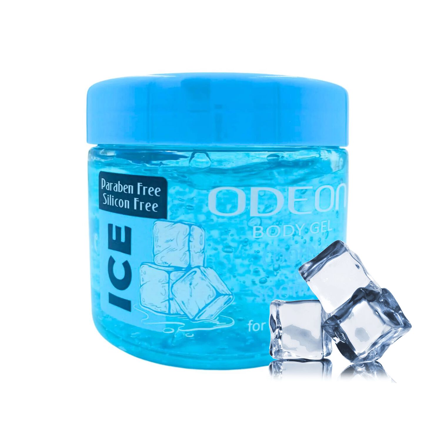Odeon Body Gel Ice Refrescante 300 Ml image number 1.0