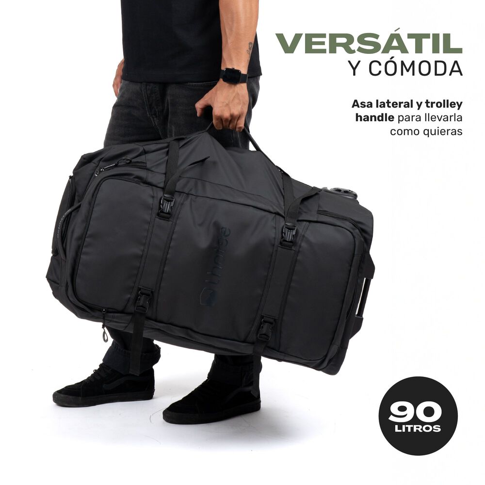Maleta Bolso Trolly Expedition Duffel 90lts Black image number 2.0