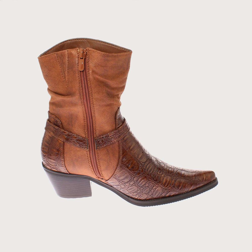 Bota Vaquera Caf&eacute; Via Franca Art. 521082brown image number 3.0