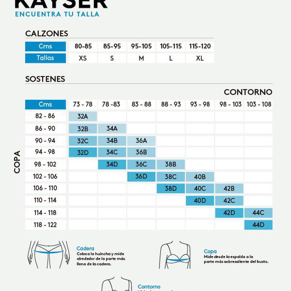 Pack 3x Pantaleta Algodón P314.0024-gri4 Kayser image number 4.0