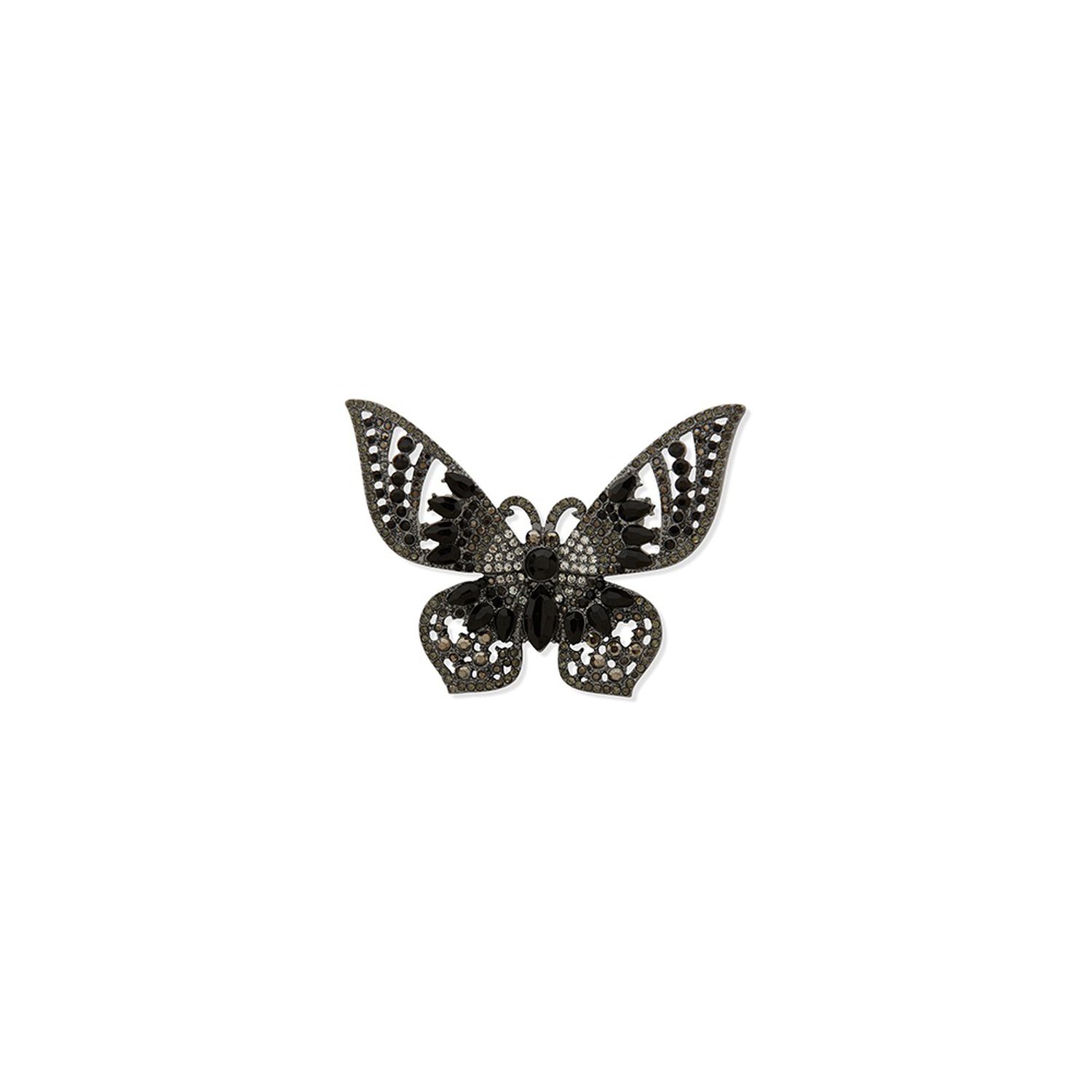 Prendedor Mujer Anne Klein Cherished Moments Negro image number 0.0