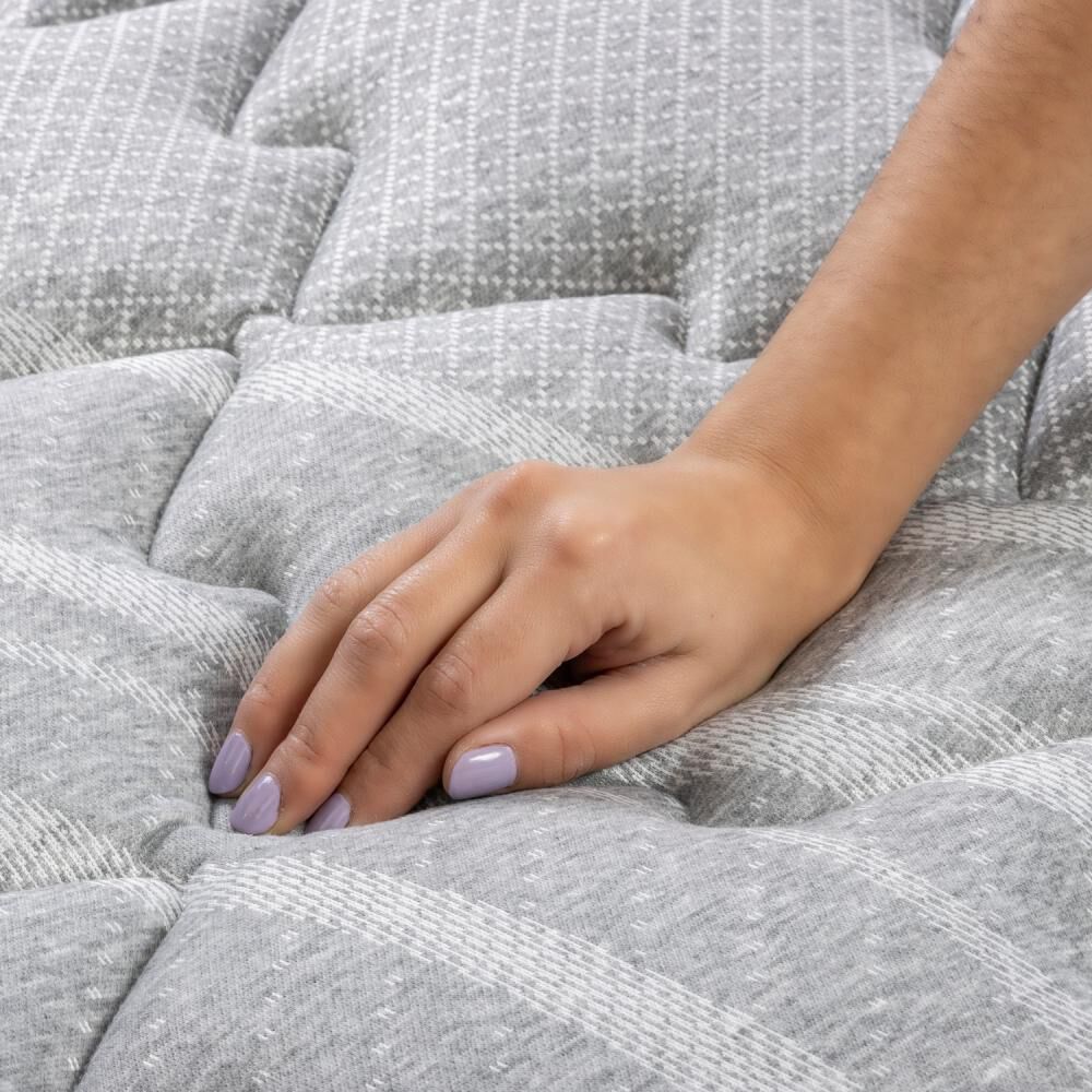 Cama Americana Flex Therapedic Plus / 2 Plazas / Base Dividida + Respaldo image number 3.0