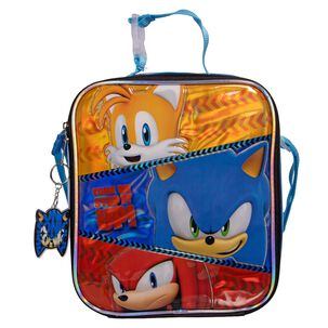 Lonchera Escolar Ni&ntilde;o Team Sonic Azul Sonic