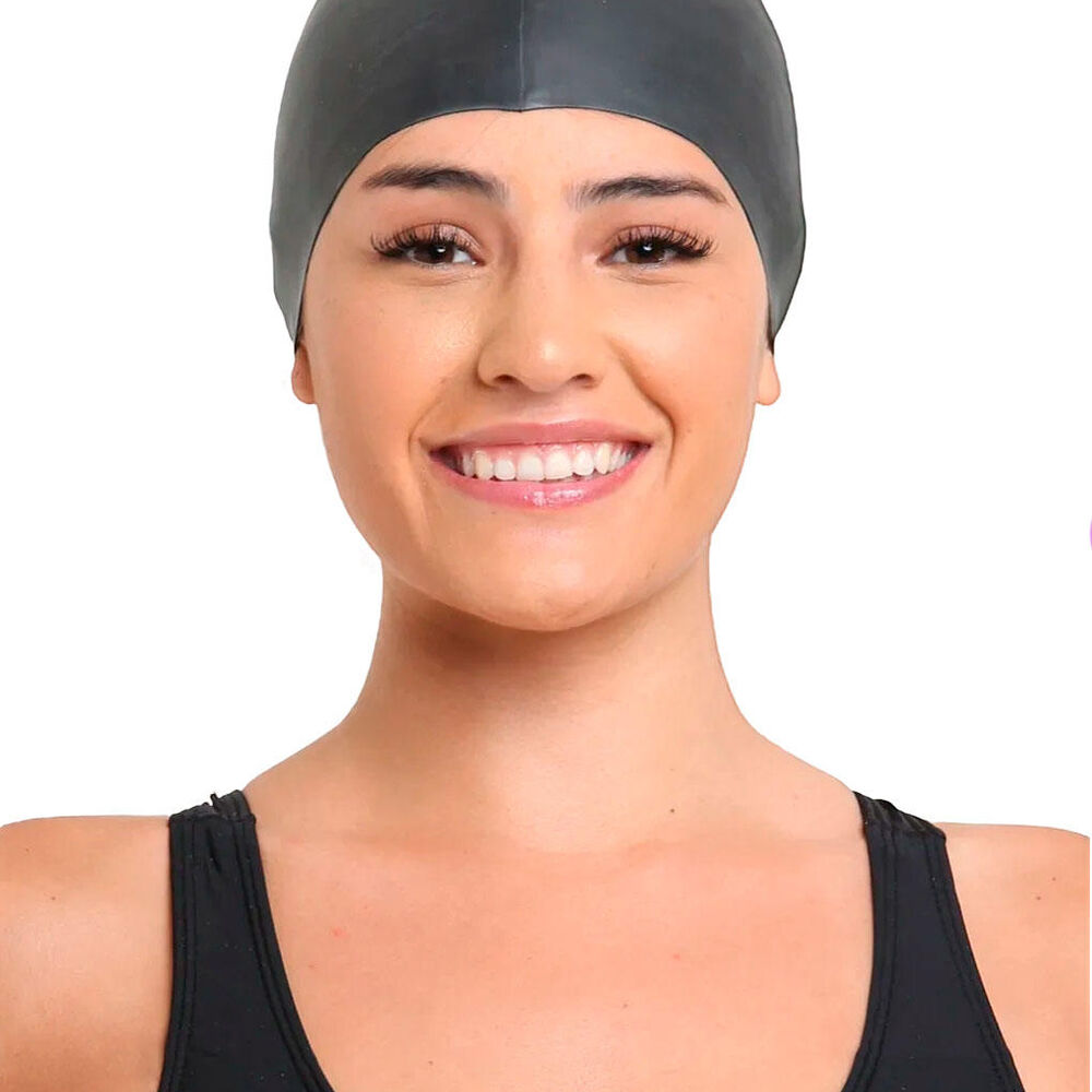 Gorro De Nataci&oacute;n De Silicona Negro image number 0.0