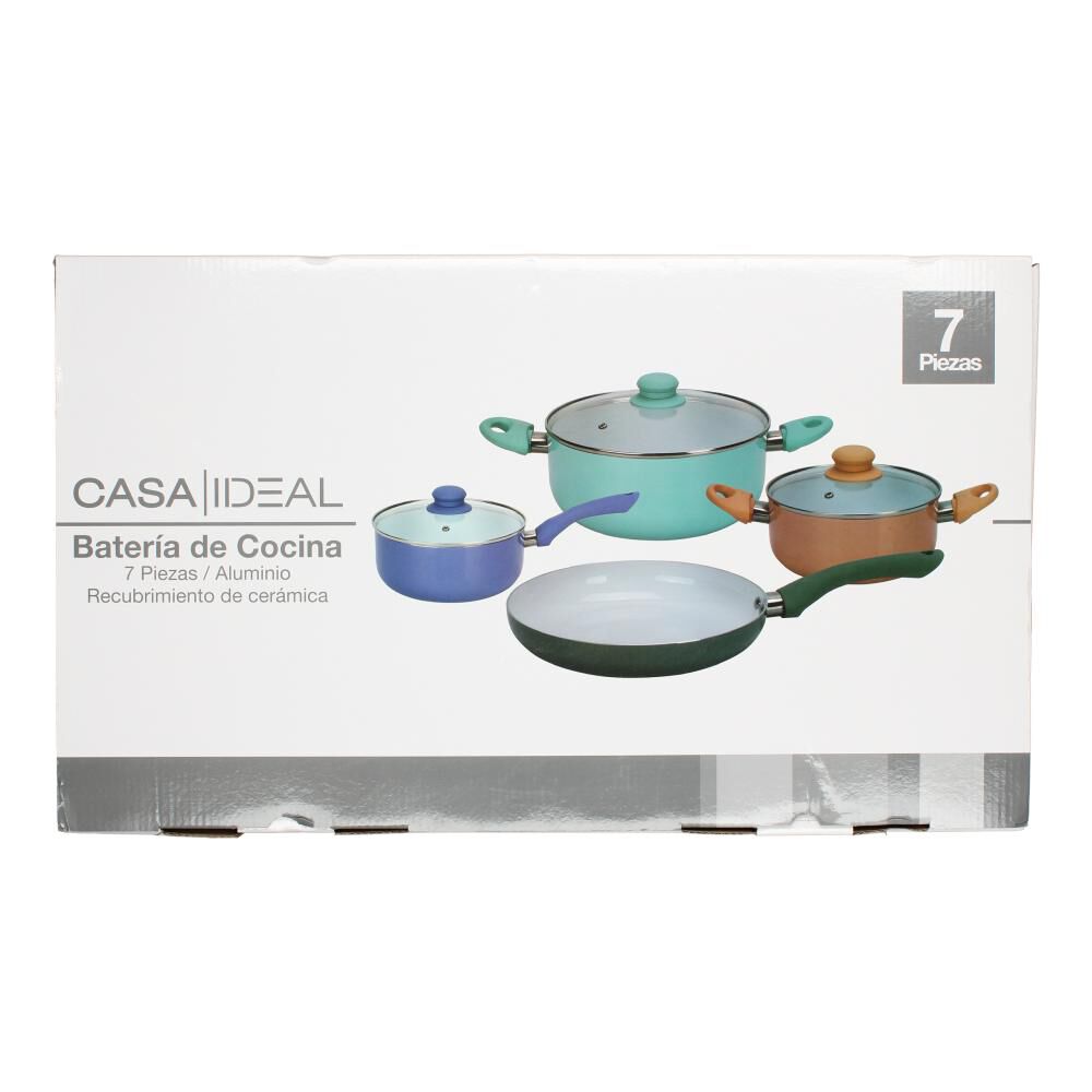 Batería De Cocina Casaideal Cera / 7 Piezas image number 1.0
