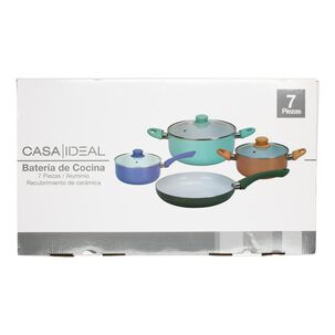 Batería De Cocina Casaideal Cera / 7 Piezas