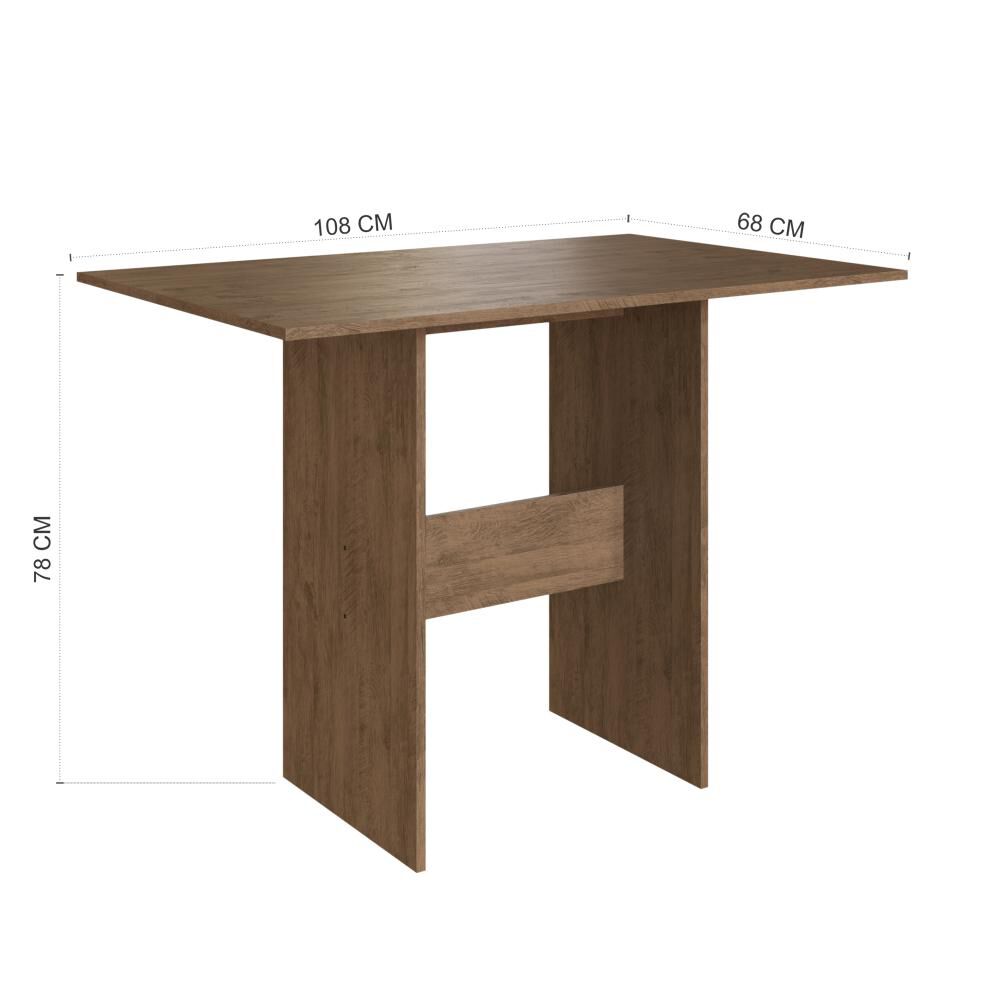 Juego De Comedor Home Mobili Natura / 4 Sillas image number 2.0