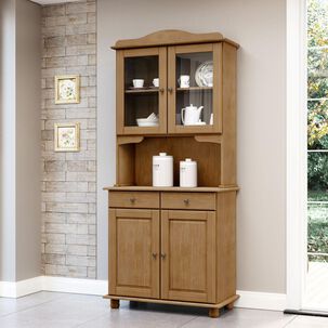 Vitrina Roca Santa Fe Modular / 4 Puertas / 2 Cajones