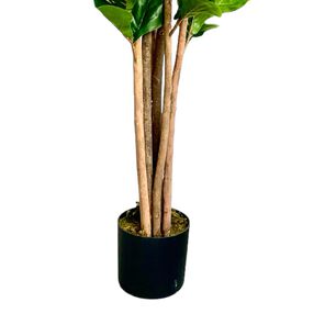 Planta Artificial Ficus Lyrata 150 Cm / 180 Hjs Premium / Arbusto Real