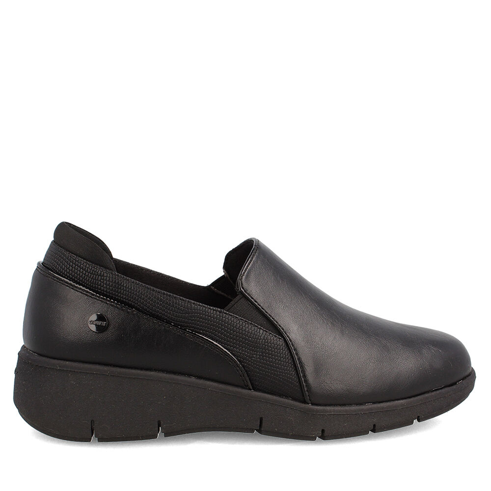 Zapatilla Mujer Bata Comfit Fiona Negro image number 4.0