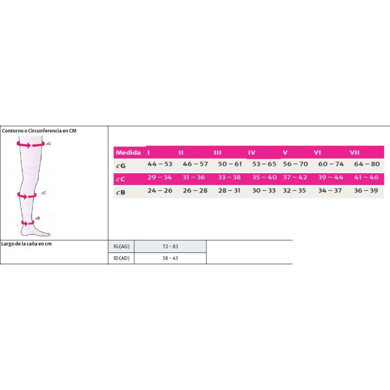 Topband Mediven Mondi Ag Clase 2 Talla Iv-medi image number 1.0