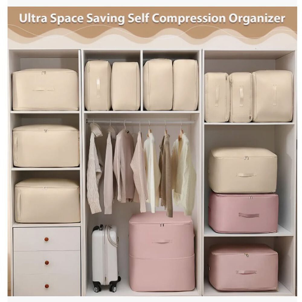 Bolsa Comprimida Organizador De Ropa image number 5.0
