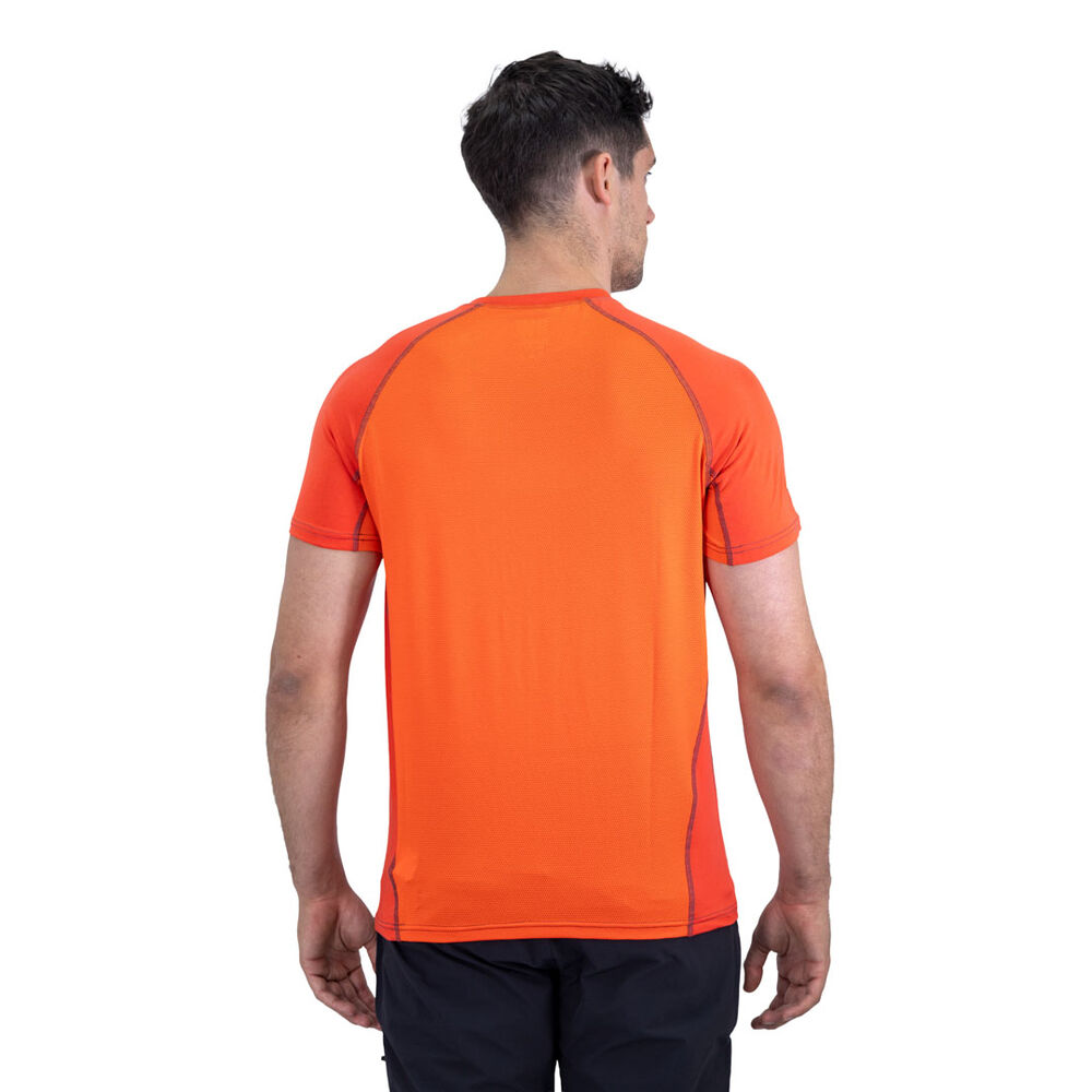 Polera Dry Fit Hw Spx Manga Corta Hombre Orange image number 3.0