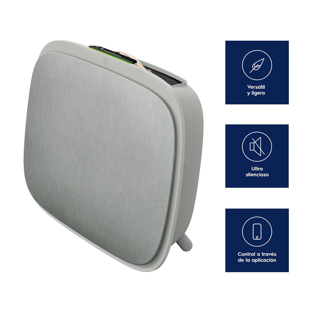 Purificador De Aire Electrolux Ultra Silencioso Well A7 Gris image number 2.0