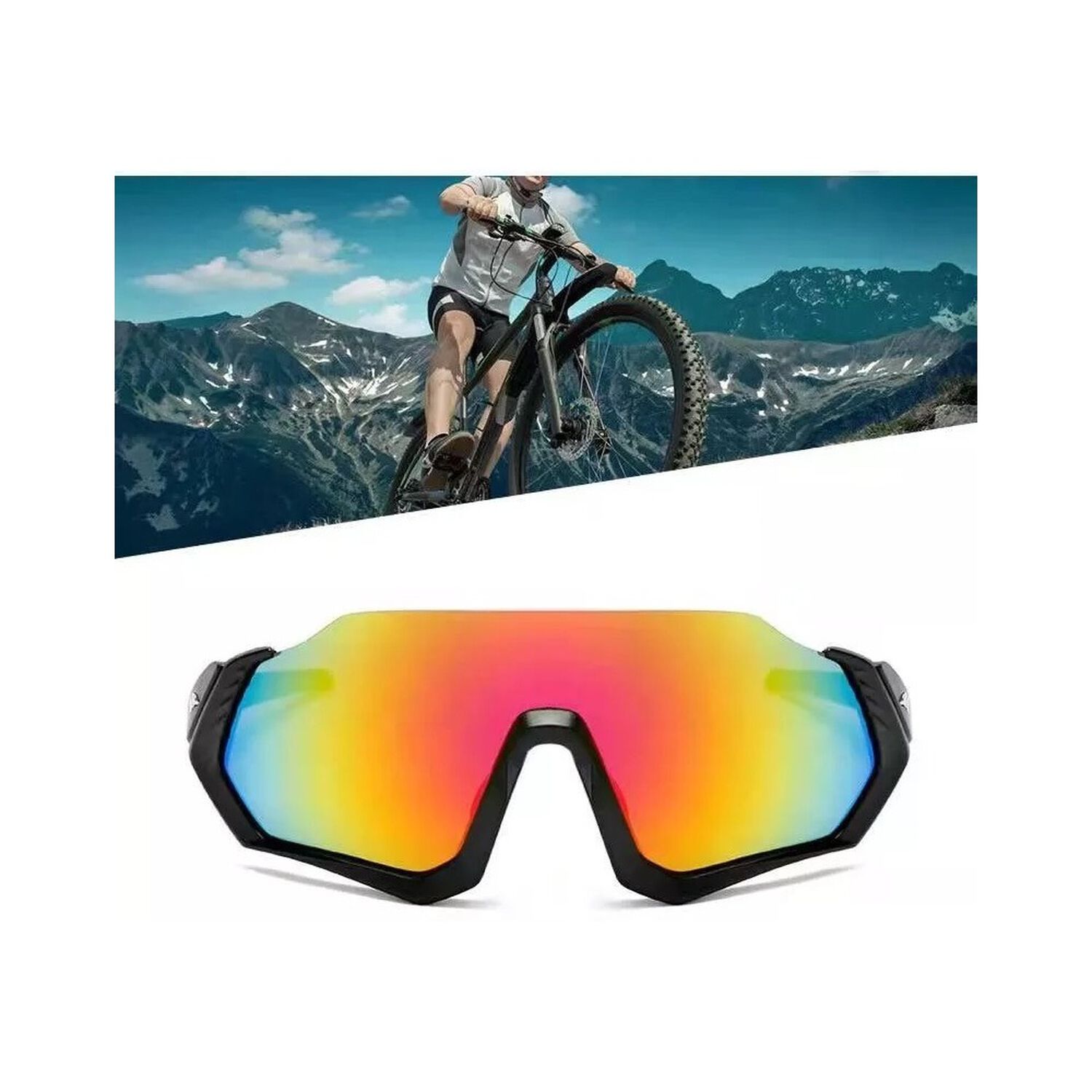 Lentes Polarizados Ciclismo Mtb Uv400 image number 9.0