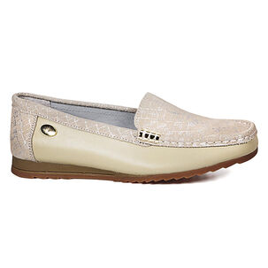 Mocasín Cuero Ethelbeige Snake