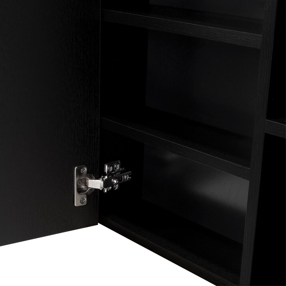 Botiquin Con Espejo 1 Puerta Fm-017n - Negro image number 5.0