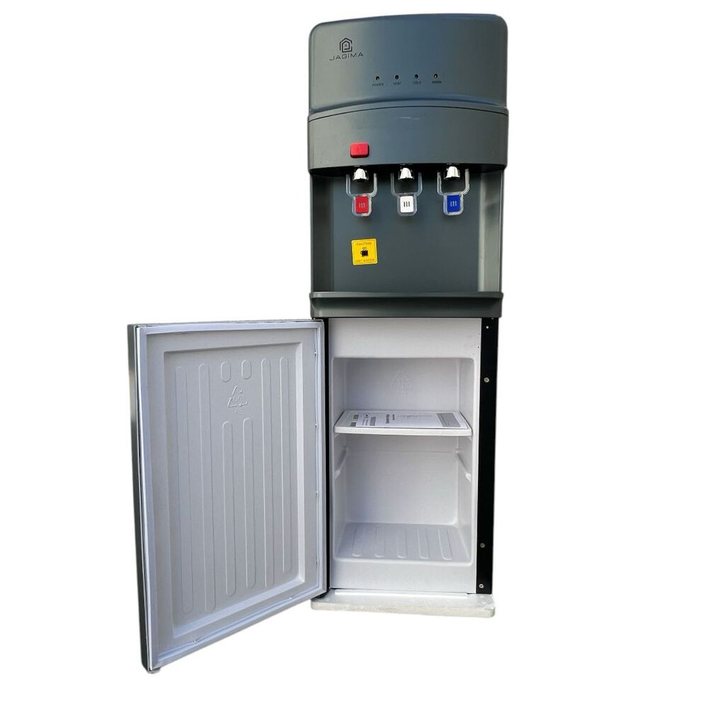 Dispensador De Agua Compresor 3 Llaves C/gaveta Gris Premium image number 0.0