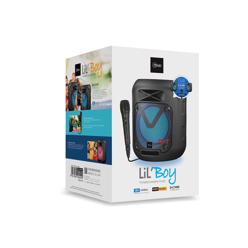 Parlante Karaoke Bluetooth Con Micr&oacute;fono Lilboy - Ps image number 3.0