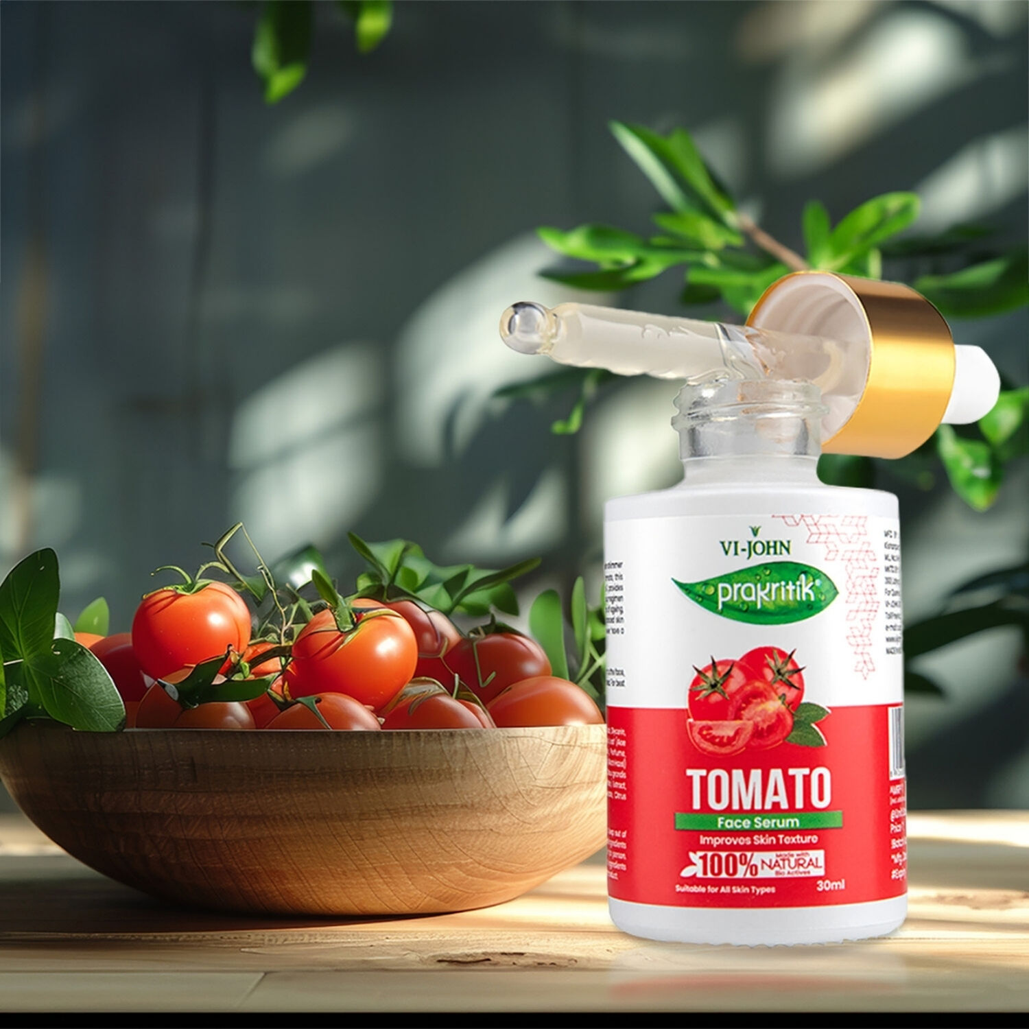 Prakritik Serum Facial Tomate 30 Ml image number 2.0