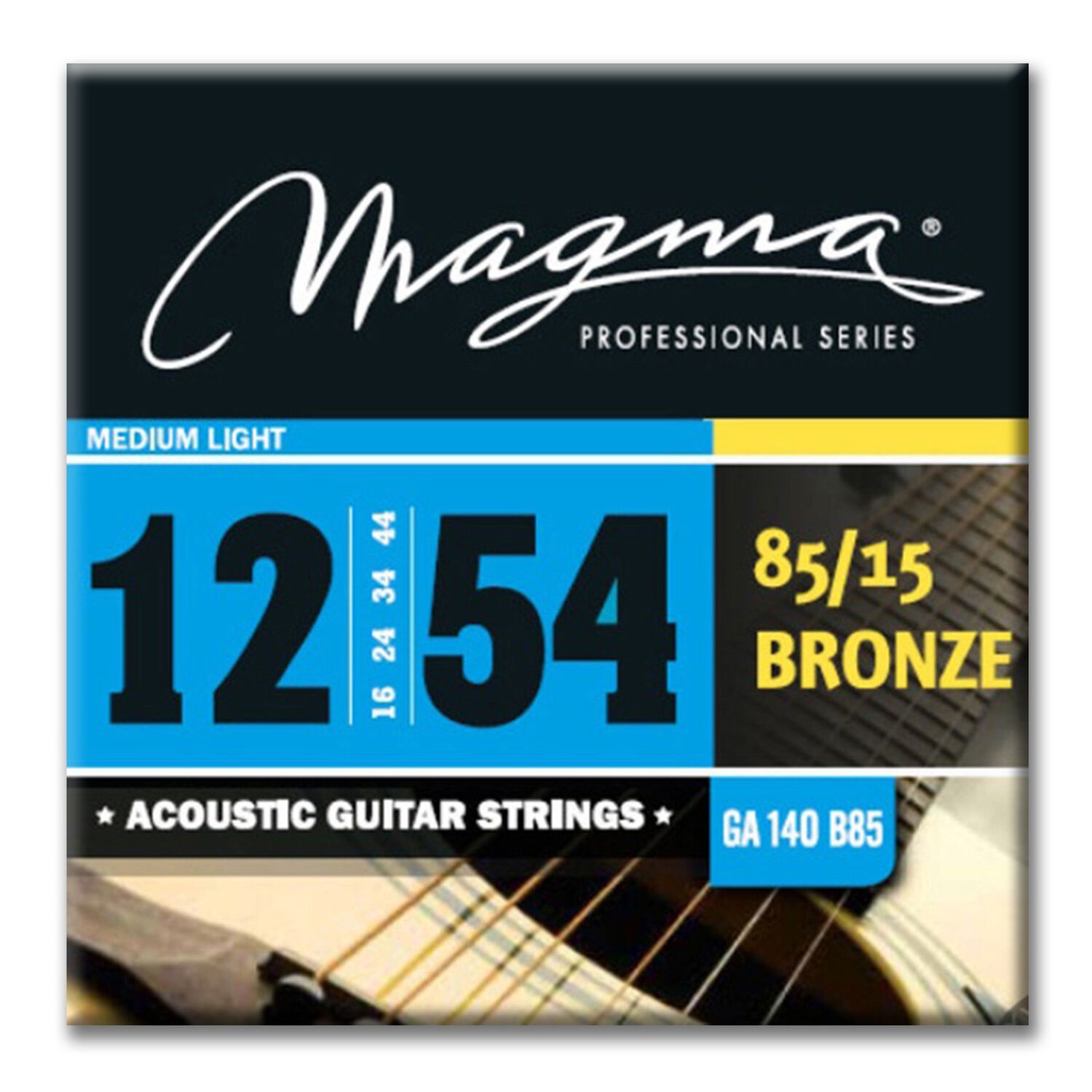 Set Cuerdas Guitarra Acustica Ga140b85 Magma image number 0.0
