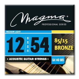 Set Cuerdas Guitarra Acustica Ga140b85 Magma