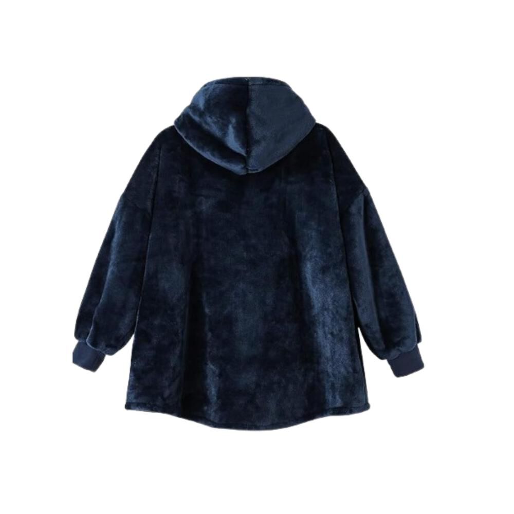 Poleron Felpa Con Capucha Manta Polar Bata Frazada Inviern image number 35.0