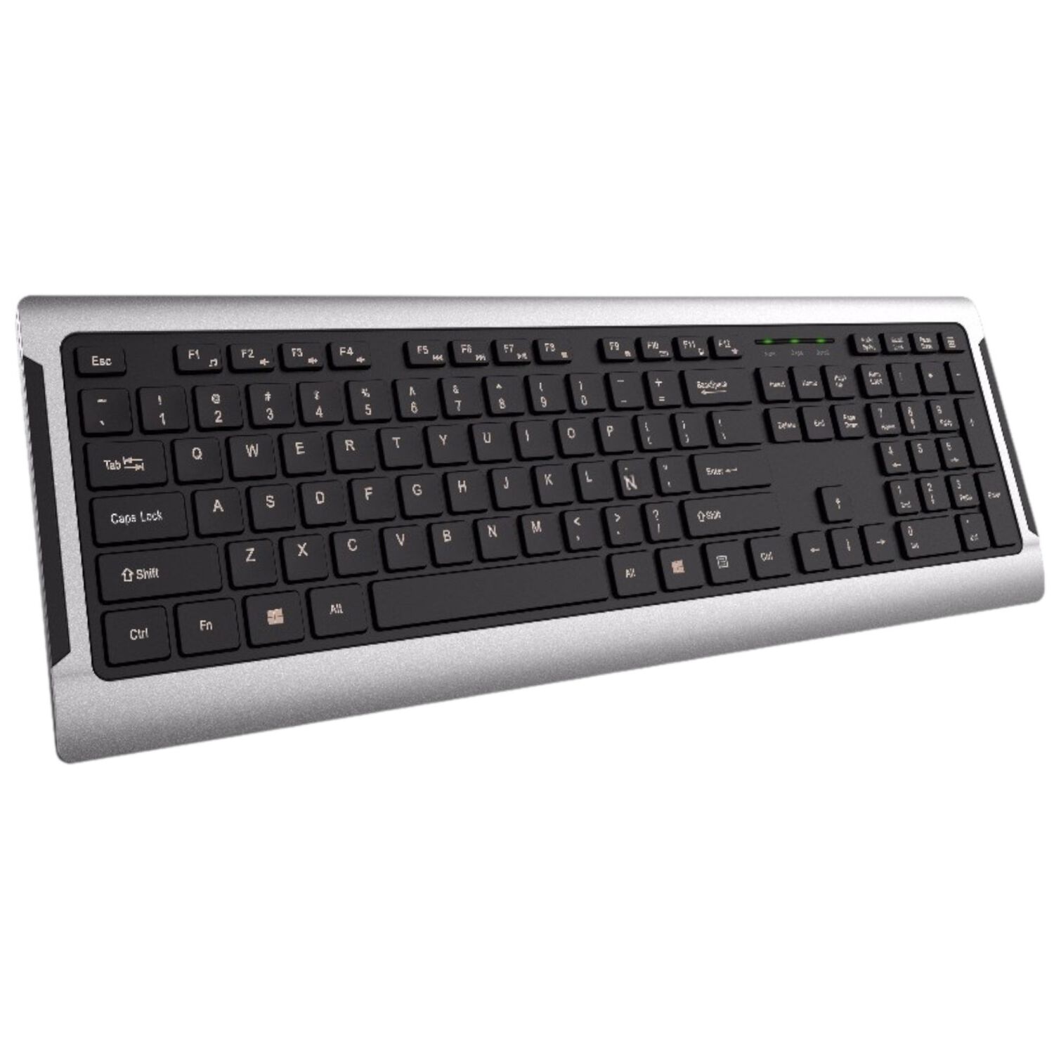 Teclado Y Mouse Inalambrico Teclas Planas Tecmaster Ld100 image number 2.0