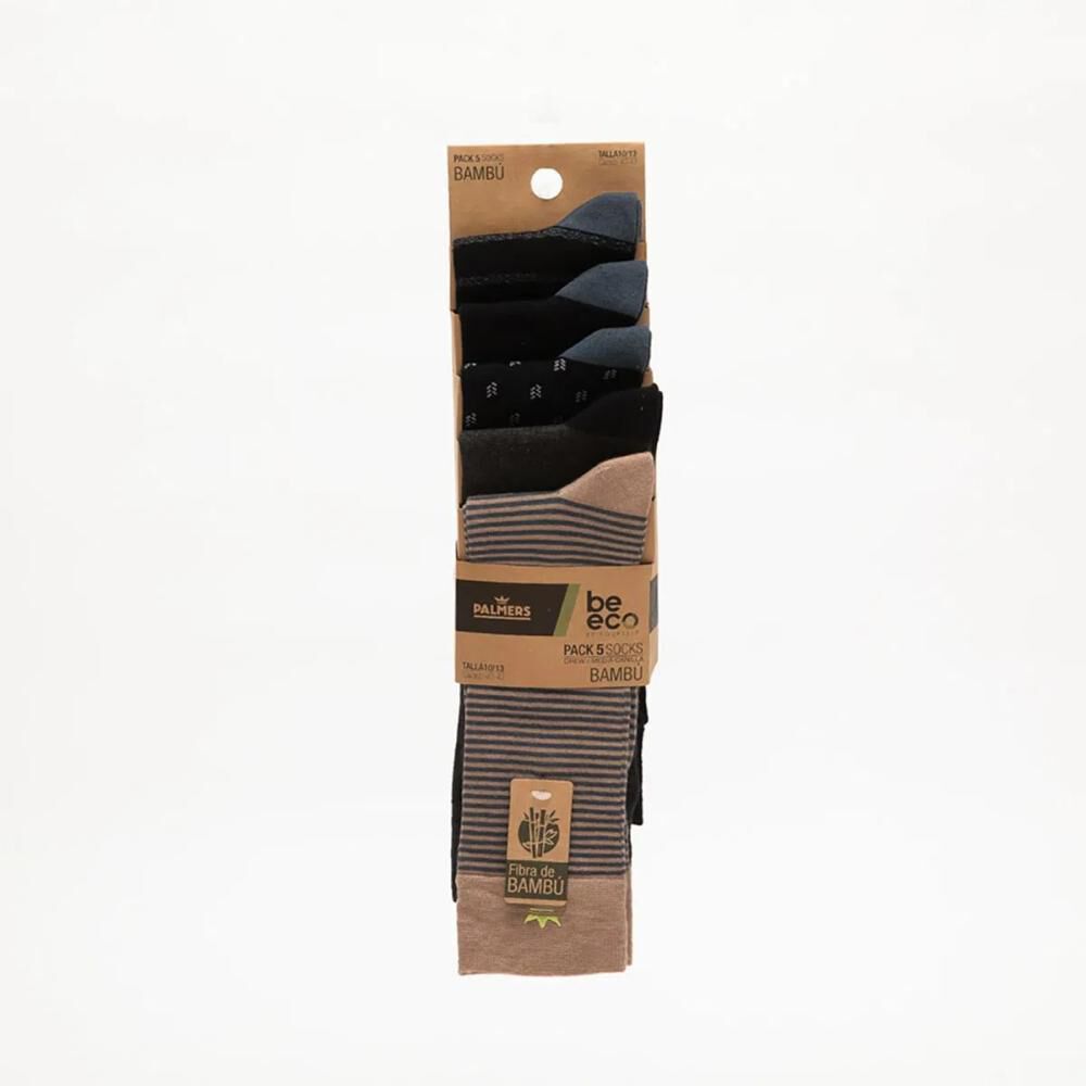 Pack Calcetines De Bambu Hombre Palmers /5 Pares image number 3.0