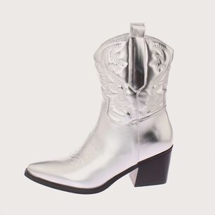 Bota Vaquera Plata Andarina Art. 5cc248silver