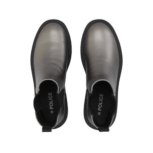 Botin Casual Mujer Negro/peltre Plataforma Storm Police