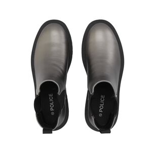 Botin Casual Mujer Negro/peltre Plataforma Storm Police