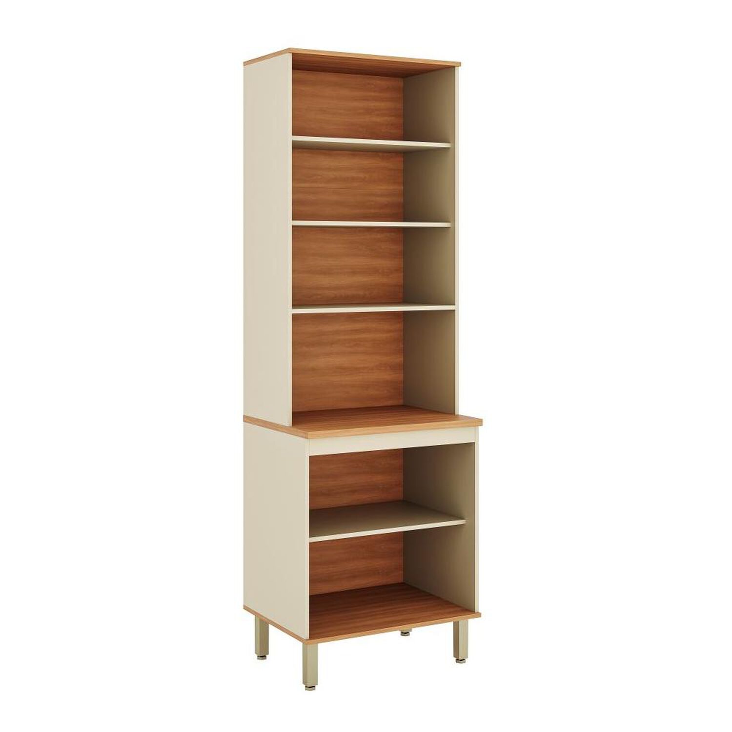 Mueble De Cocina Roca Despensero Casta&ntilde;a Modular / 4 Puertas image number 1.0
