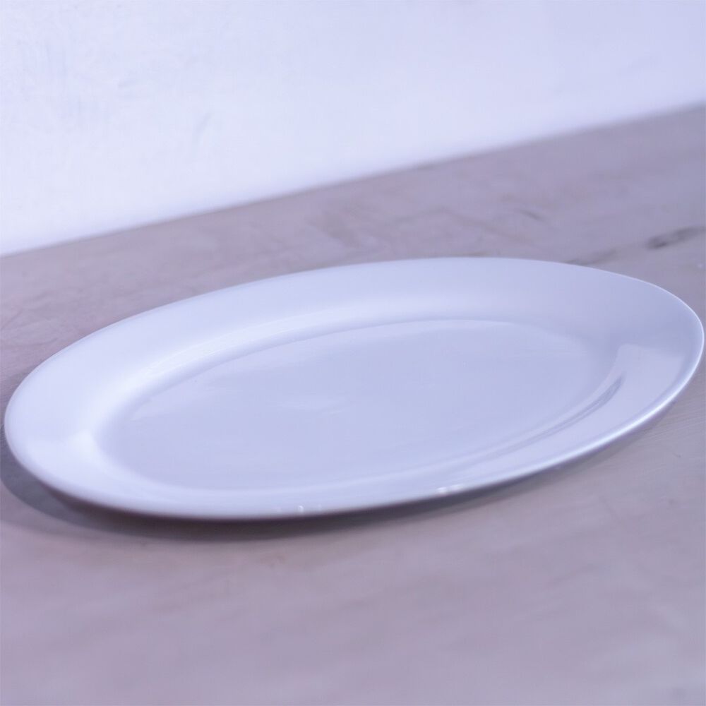 Set De 6 Plato Ovalado Porcelana 30cm Tower image number 1.0