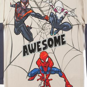 Polera Ml Fashion Niño Awesome Spiderman