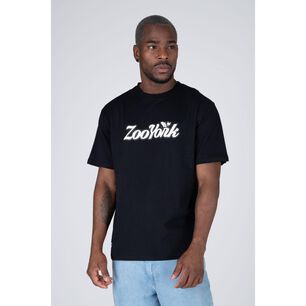 Polera Lisa Manga Corta Cuello Redondo Hombre Zoo York