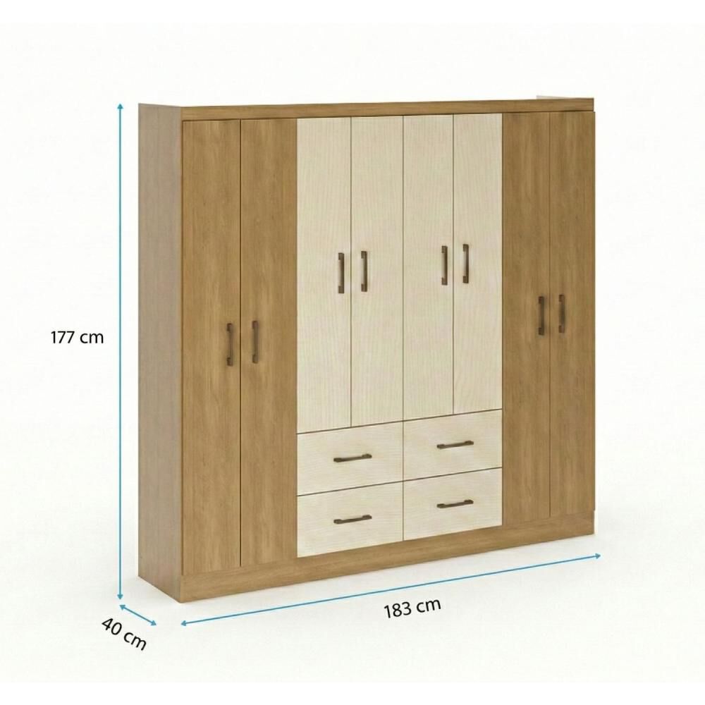 Cl&oacute;set Exit Closet Closet 8p4c / 8 Puertas / 4 Cajones image number 5.0