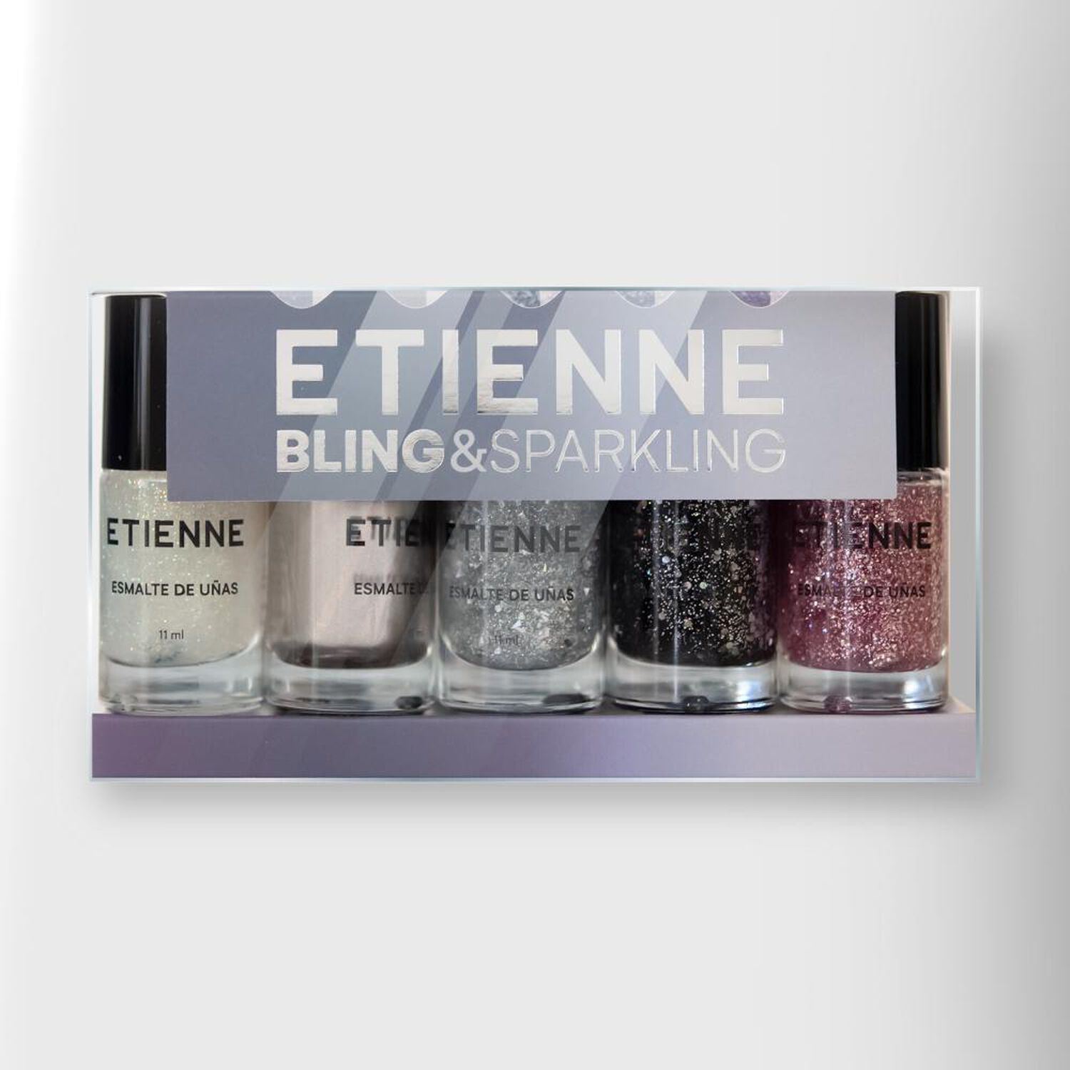 Set De Esmaltes Bling/sparkling Etienne image number 0.0