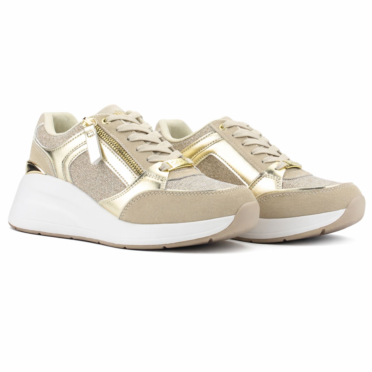 Zapatilla Beige Mujer Casual Chalada Joka image number 4.0