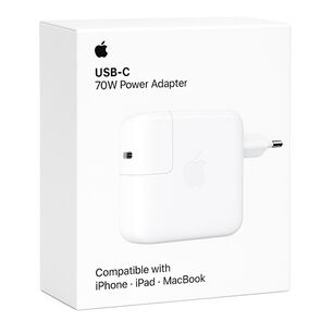 Adaptador Apple Original Usb-c 70w Blanco